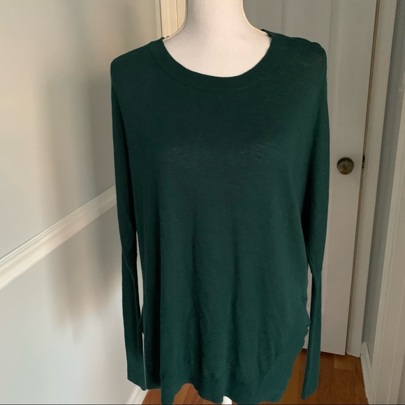 Trouvé Green Oversized Angora Sweater - Picture 2 of 14